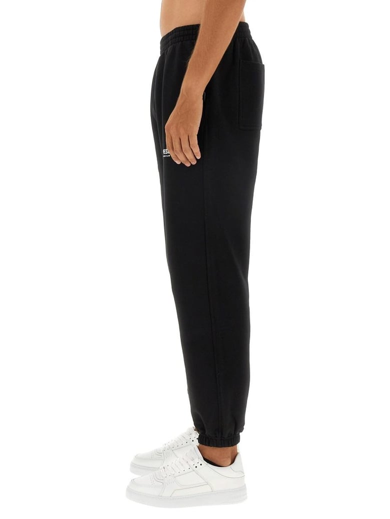 logo print sweatpants by Selfnex