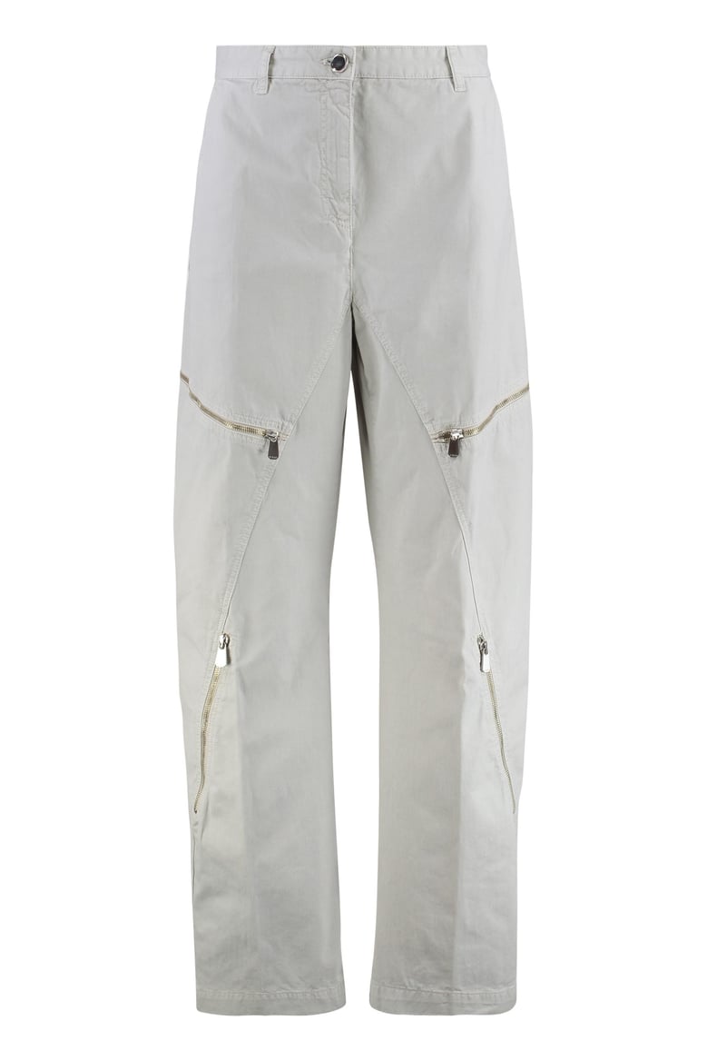sere nere cotton trousers by Selfnex