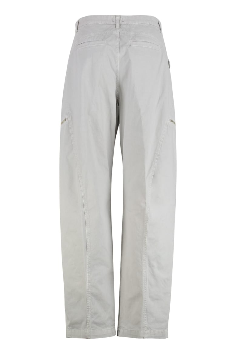 sere nere cotton trousers by Selfnex