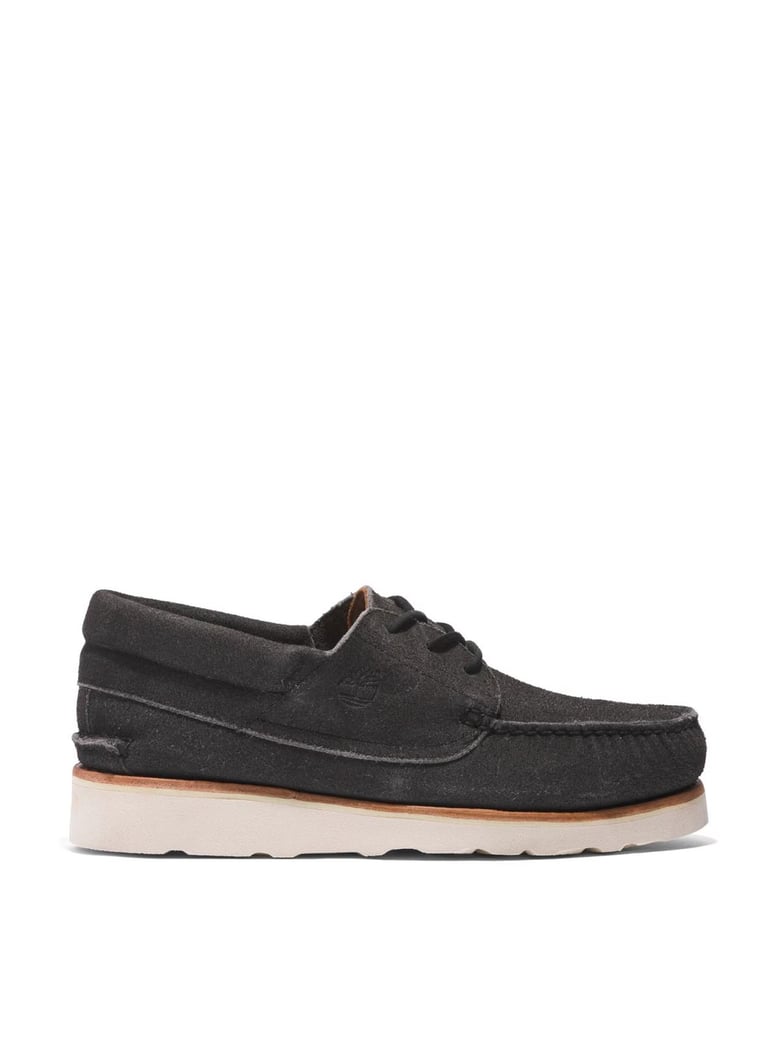 3 eye wedge vibram lace-up boat shoes by Selfnex