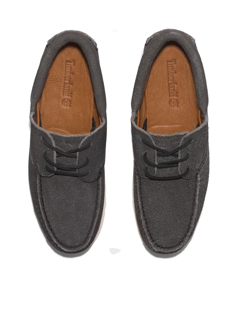 3 eye wedge vibram lace-up boat shoes by Selfnex