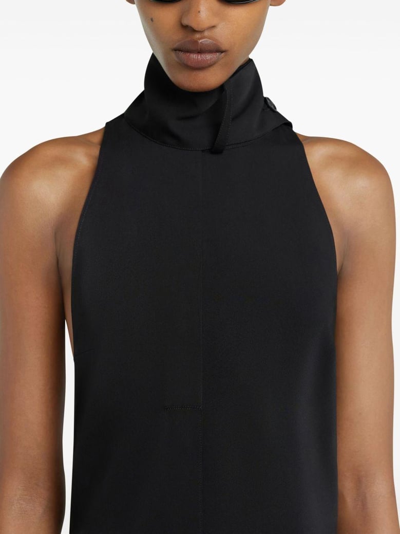 dress scarf mockneck by Selfnex