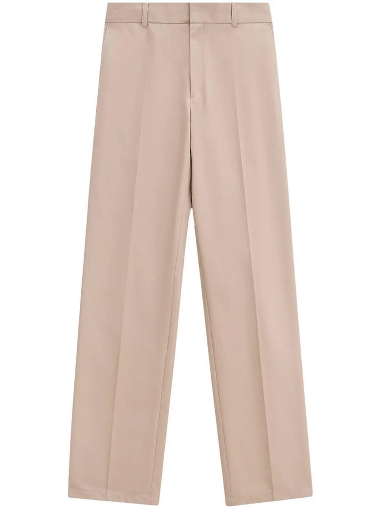 tailored cotton trousers by Selfnex