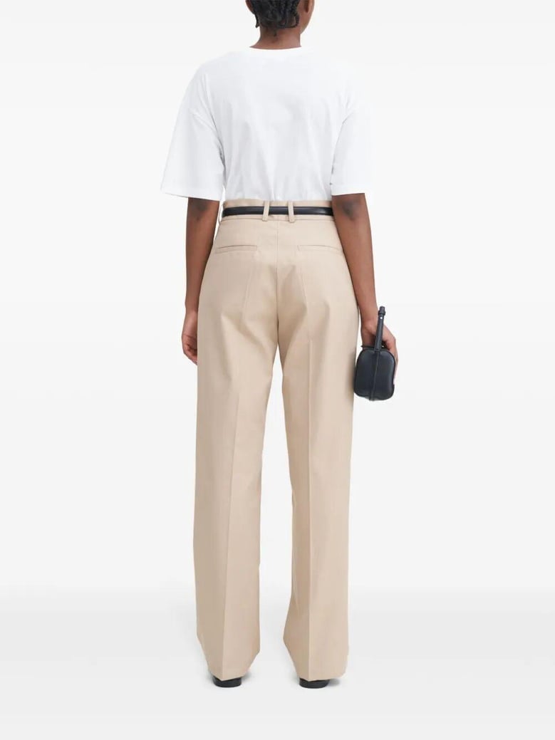 tailored cotton trousers by Selfnex