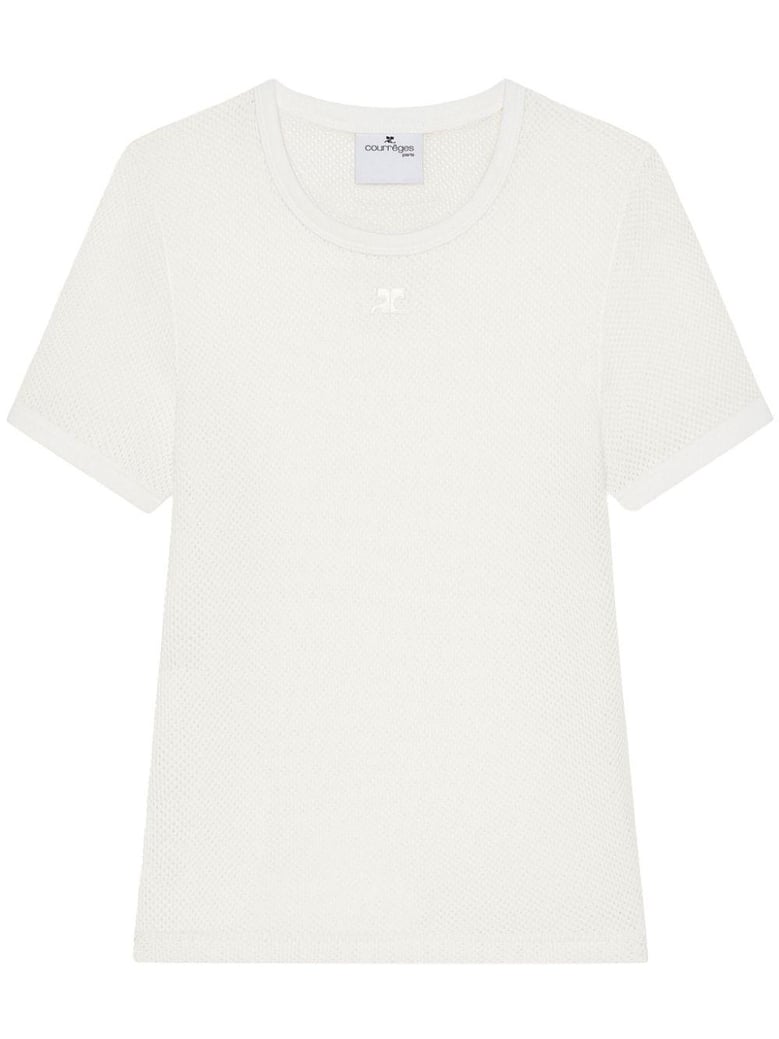 logo cotton t-shirt by Selfnex