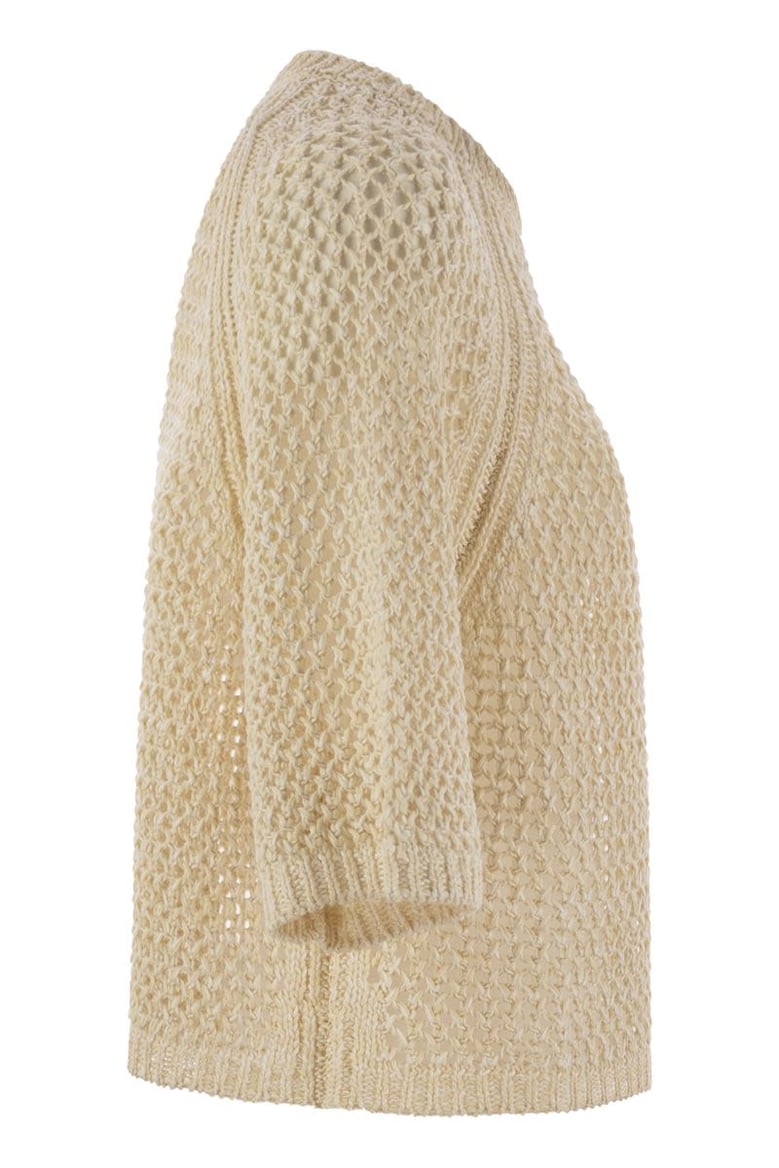 cotton ¾-sleeved jersey by Selfnex