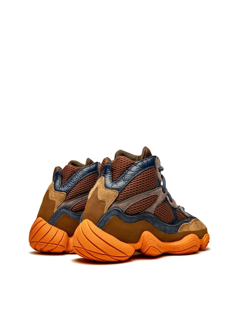 adidas 500 high tactile orange sneakers by Selfnex