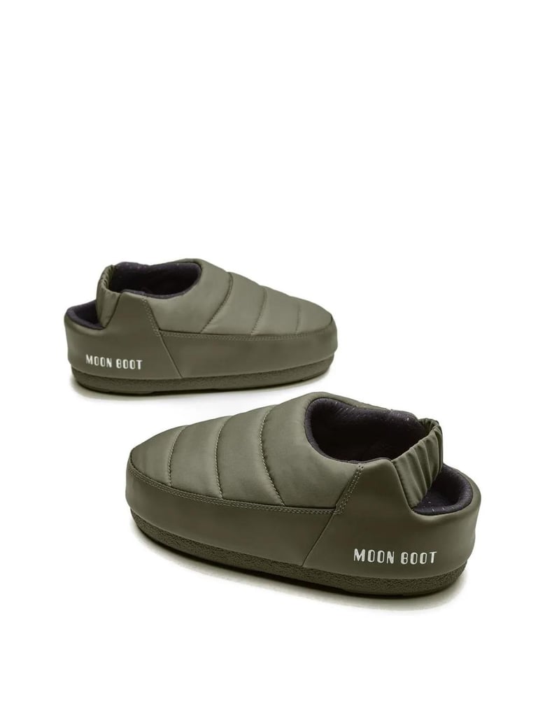 evolution logo mules sandals by Selfnex