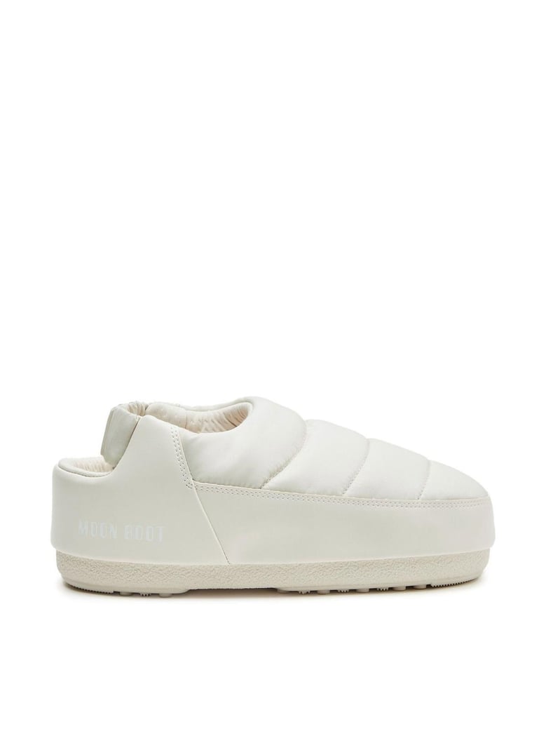 evolution logo mules sandals by Selfnex