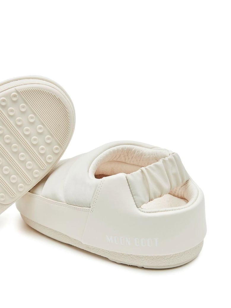 evolution logo mules sandals by Selfnex