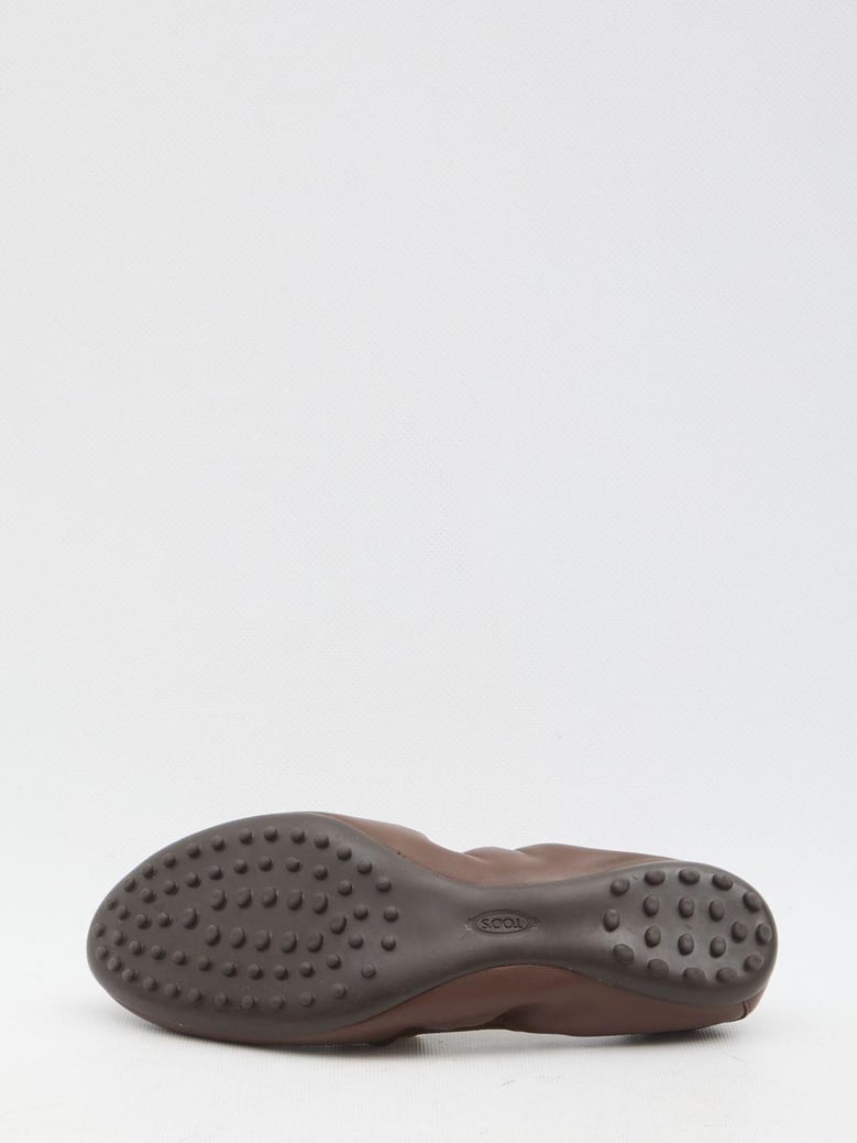 ballet flats wit eyelets by Selfnex