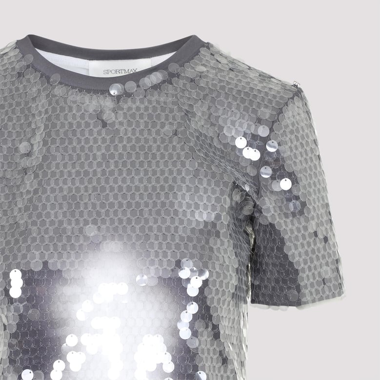 kibbutz sequined t-shirt by Selfnex