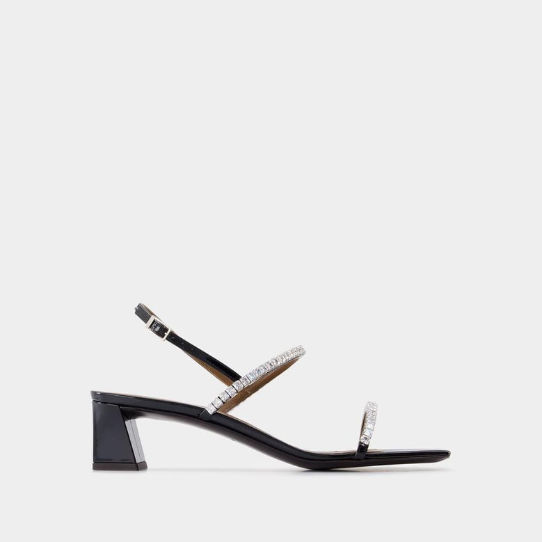 valentiine crystal 45 sandals by Selfnex
