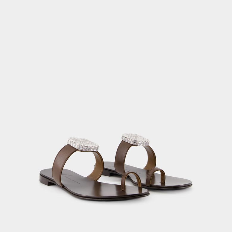 blahir flat sandals by Selfnex