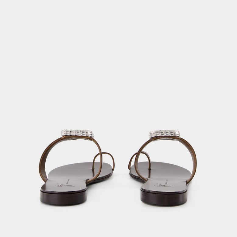 blahir flat sandals by Selfnex