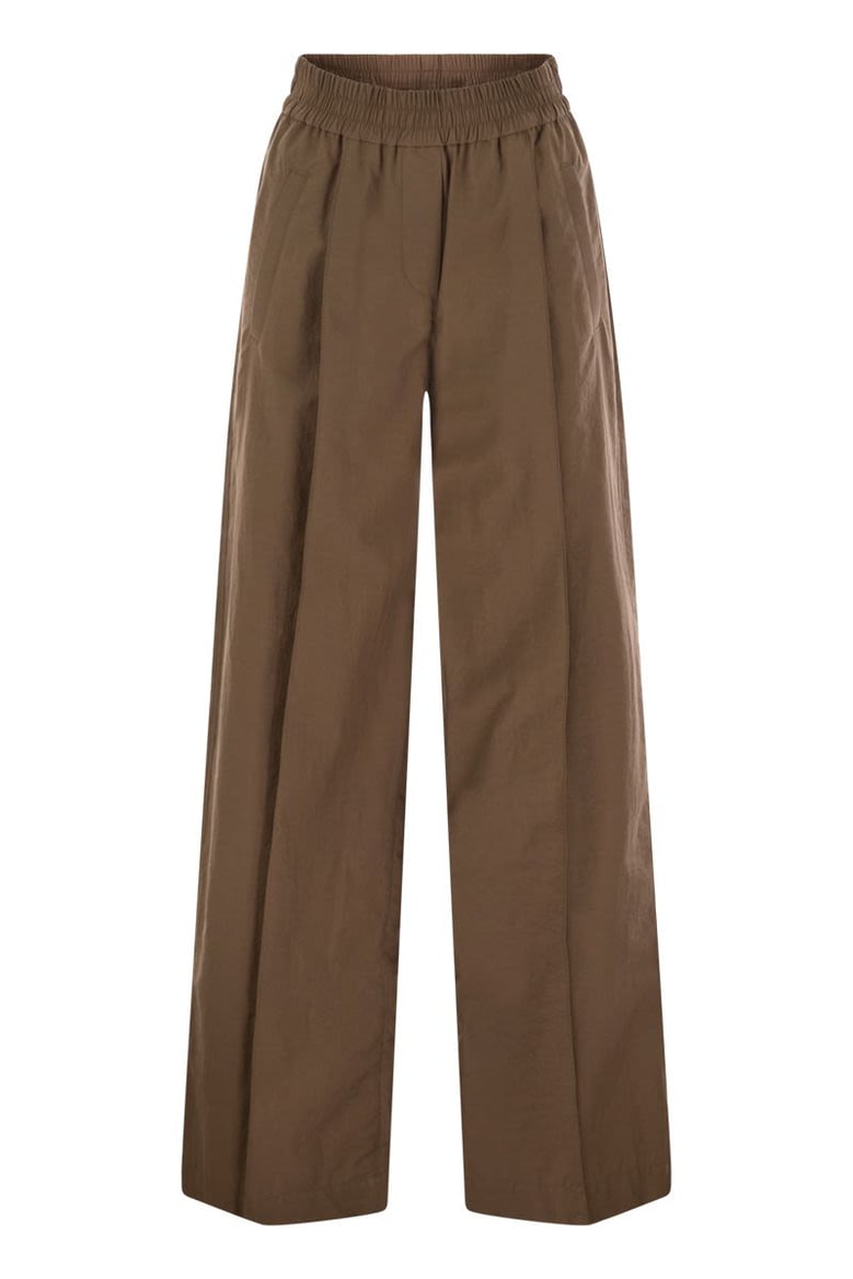 loose fit cotton trousers by Selfnex