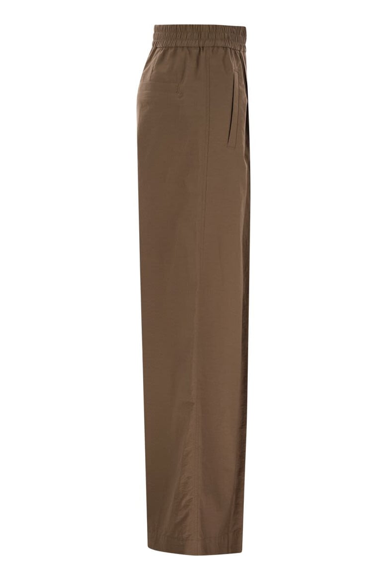 loose fit cotton trousers by Selfnex