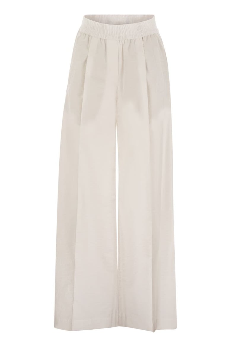 loose fit cotton trousers by Selfnex