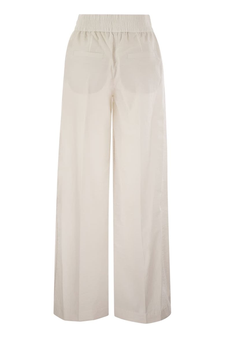 loose fit cotton trousers by Selfnex