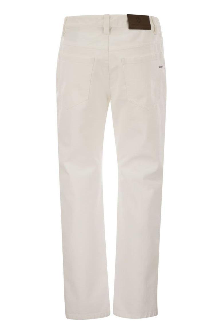 cotton 5-pocket trousers by Selfnex