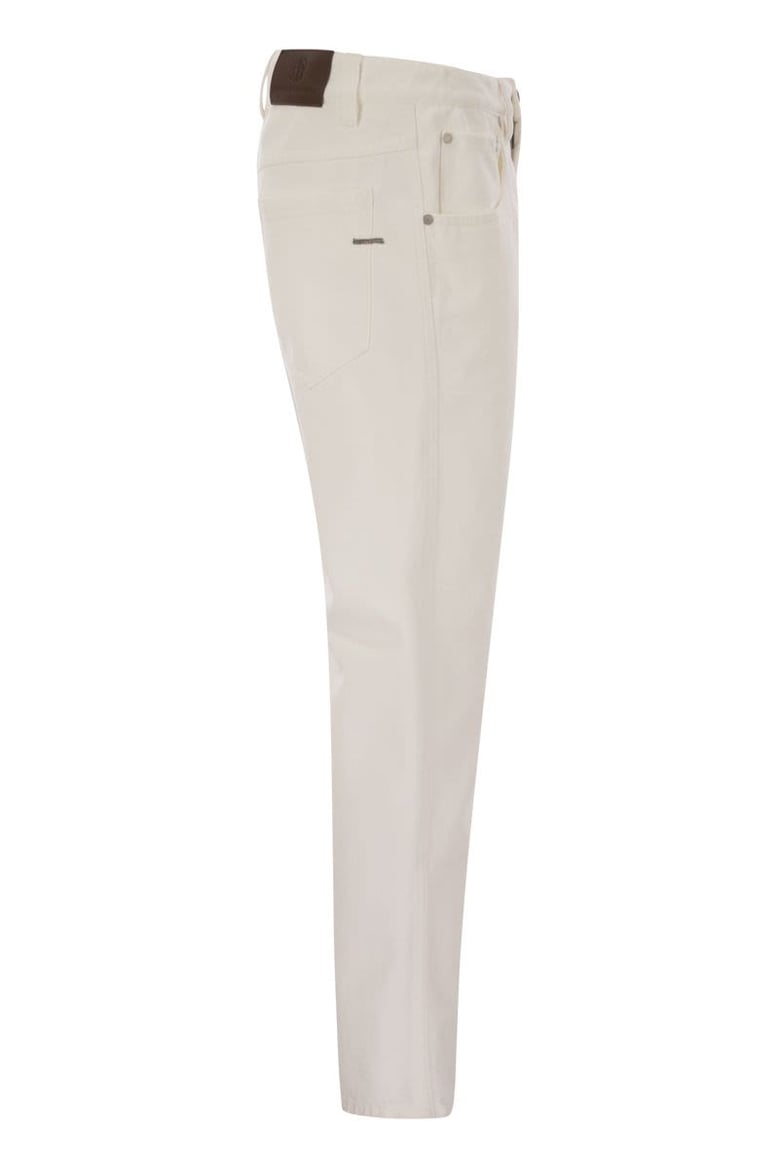 cotton 5-pocket trousers by Selfnex