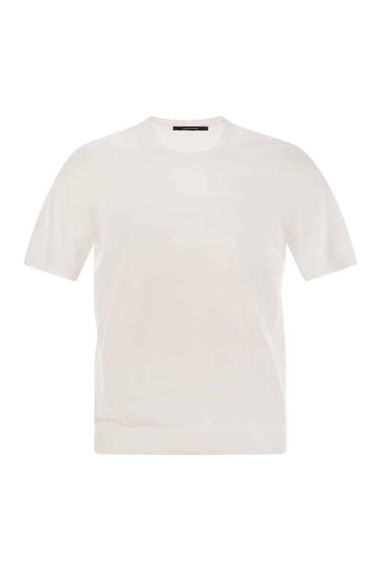 basic short-sleeved cotton t-shirt by Selfnex