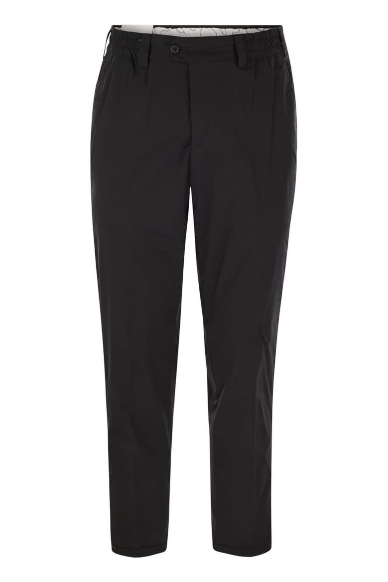 the rebel - cotton blend trousers by Selfnex