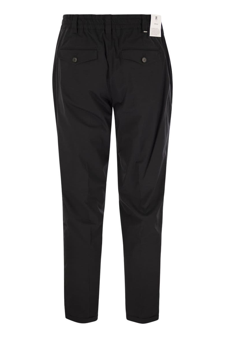 the rebel - cotton blend trousers by Selfnex