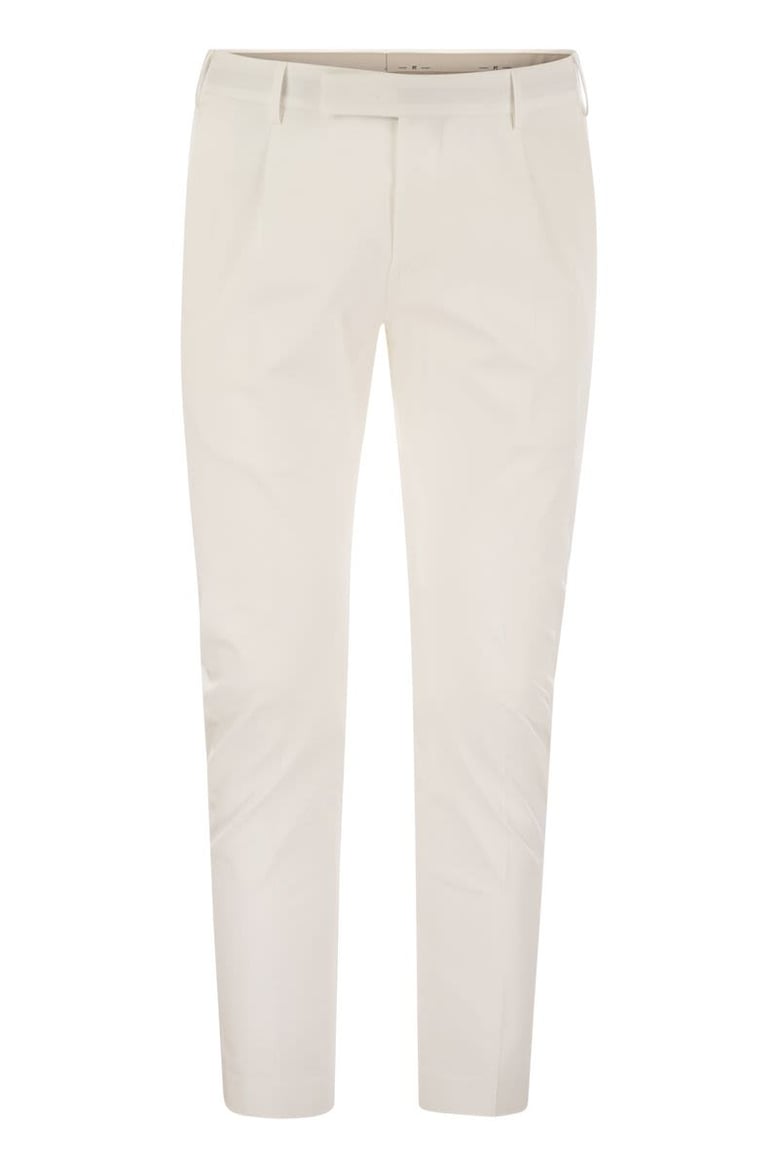 dieci - stretch cotton trousers by Selfnex