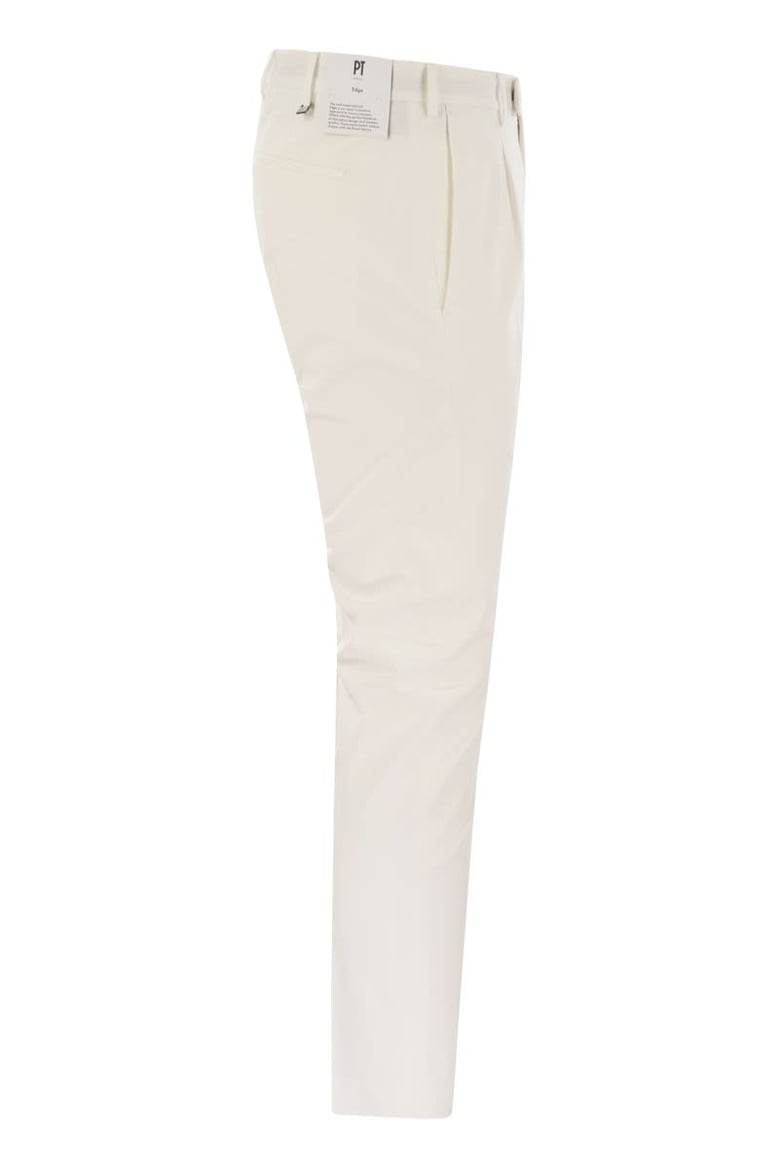 dieci - stretch cotton trousers by Selfnex