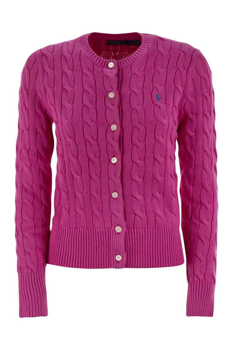 plaited cardigan with long sleeves by Selfnex