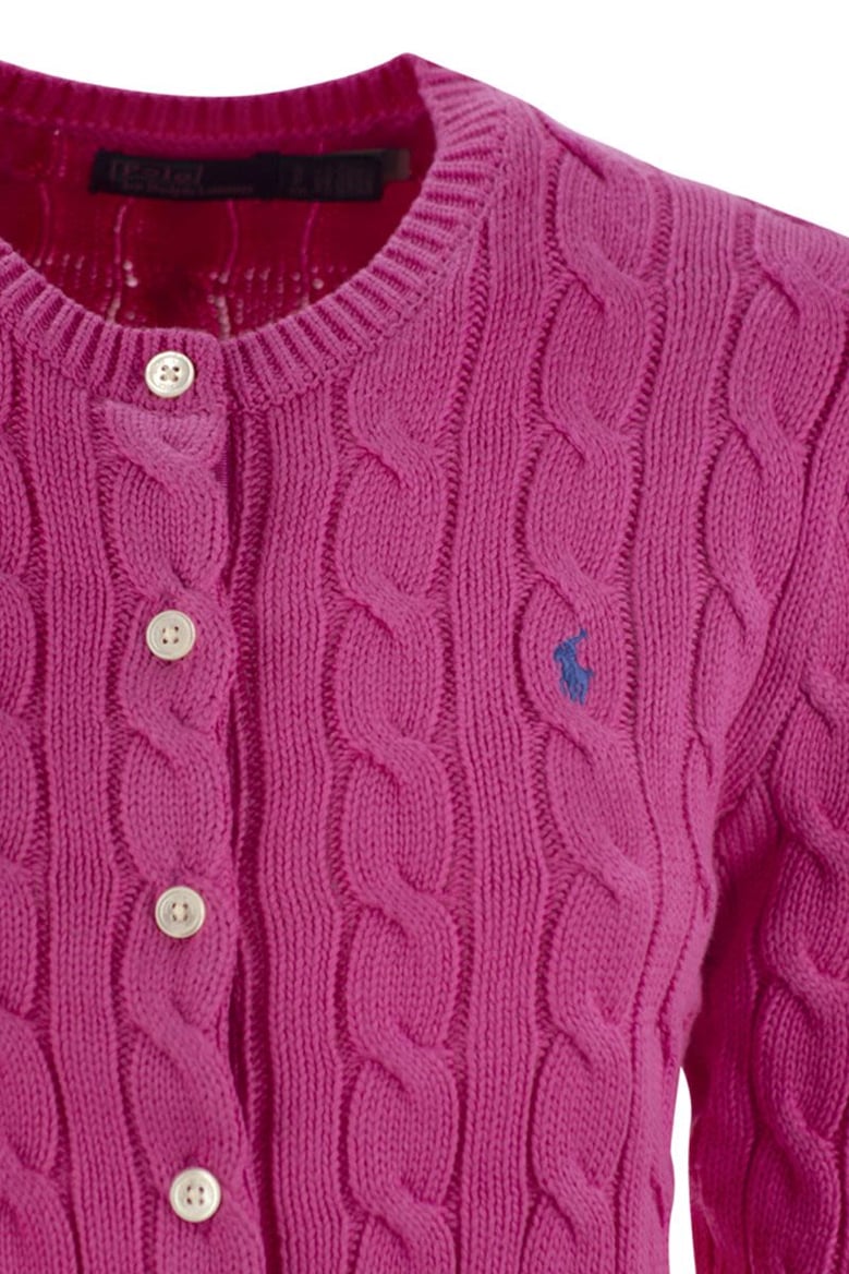 plaited cardigan with long sleeves by Selfnex