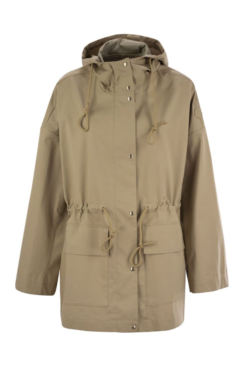 gaillon - cotton hooded parka by Selfnex