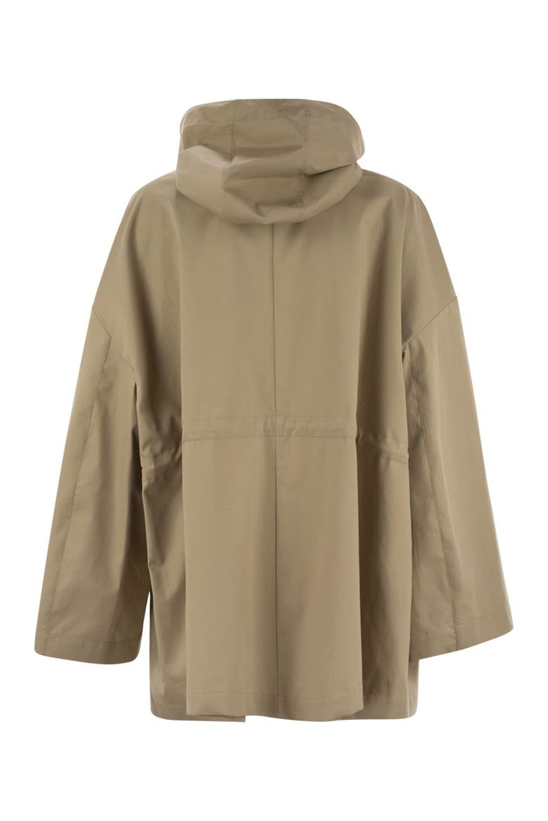 gaillon - cotton hooded parka by Selfnex