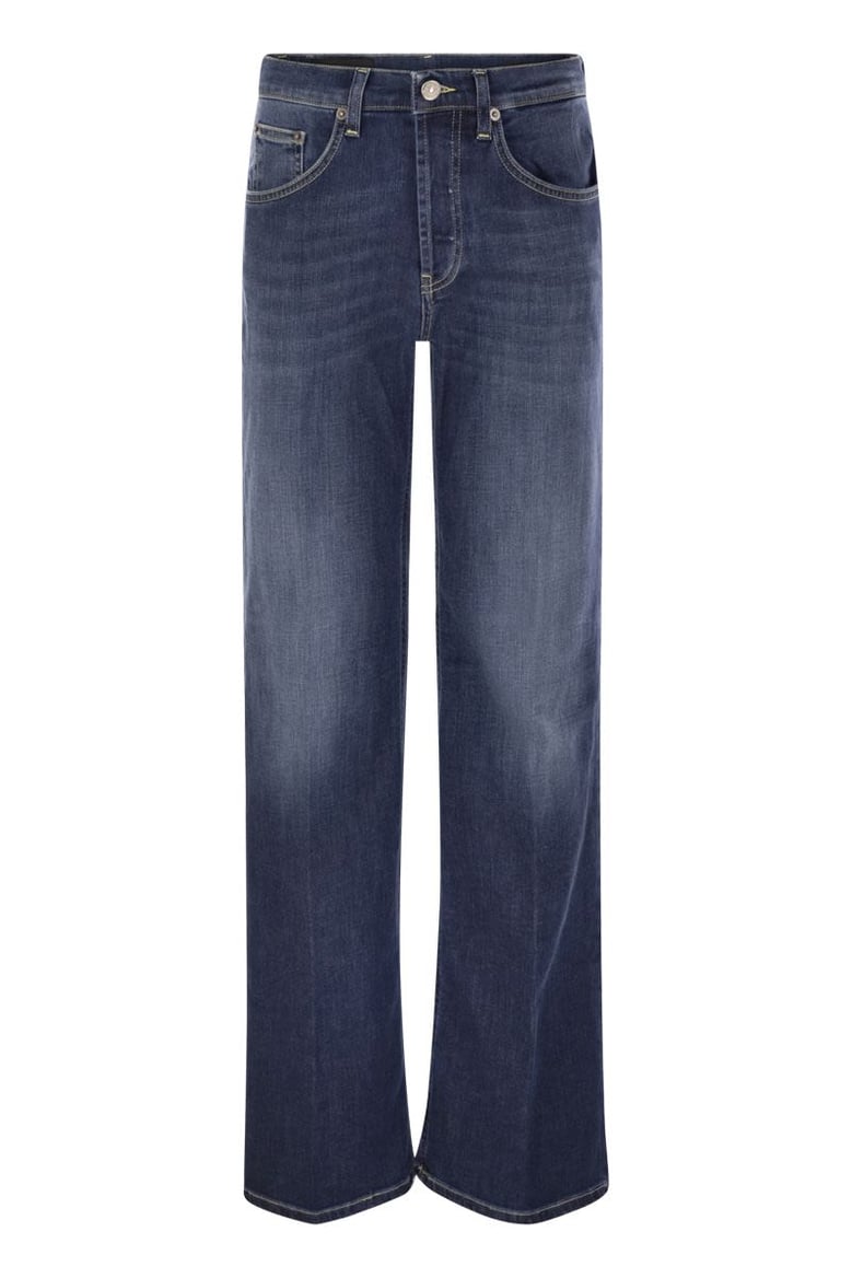 jacklyn - wide-leg jeans in stretch denim by Selfnex