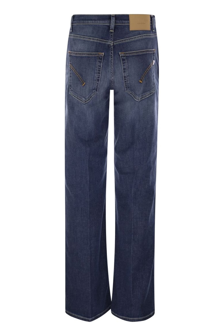 jacklyn - wide-leg jeans in stretch denim by Selfnex