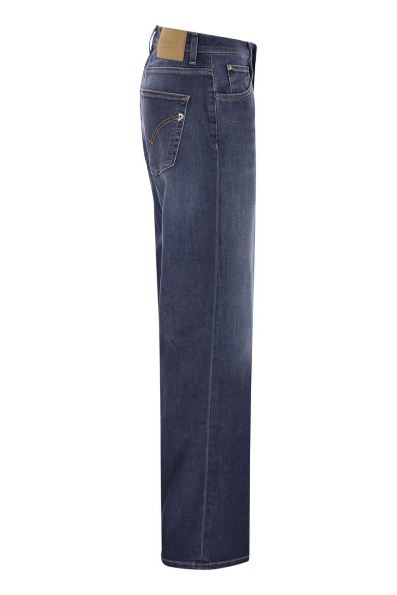 jacklyn - wide-leg jeans in stretch denim by Selfnex