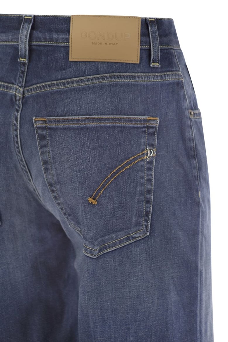 jacklyn - wide-leg jeans in stretch denim by Selfnex