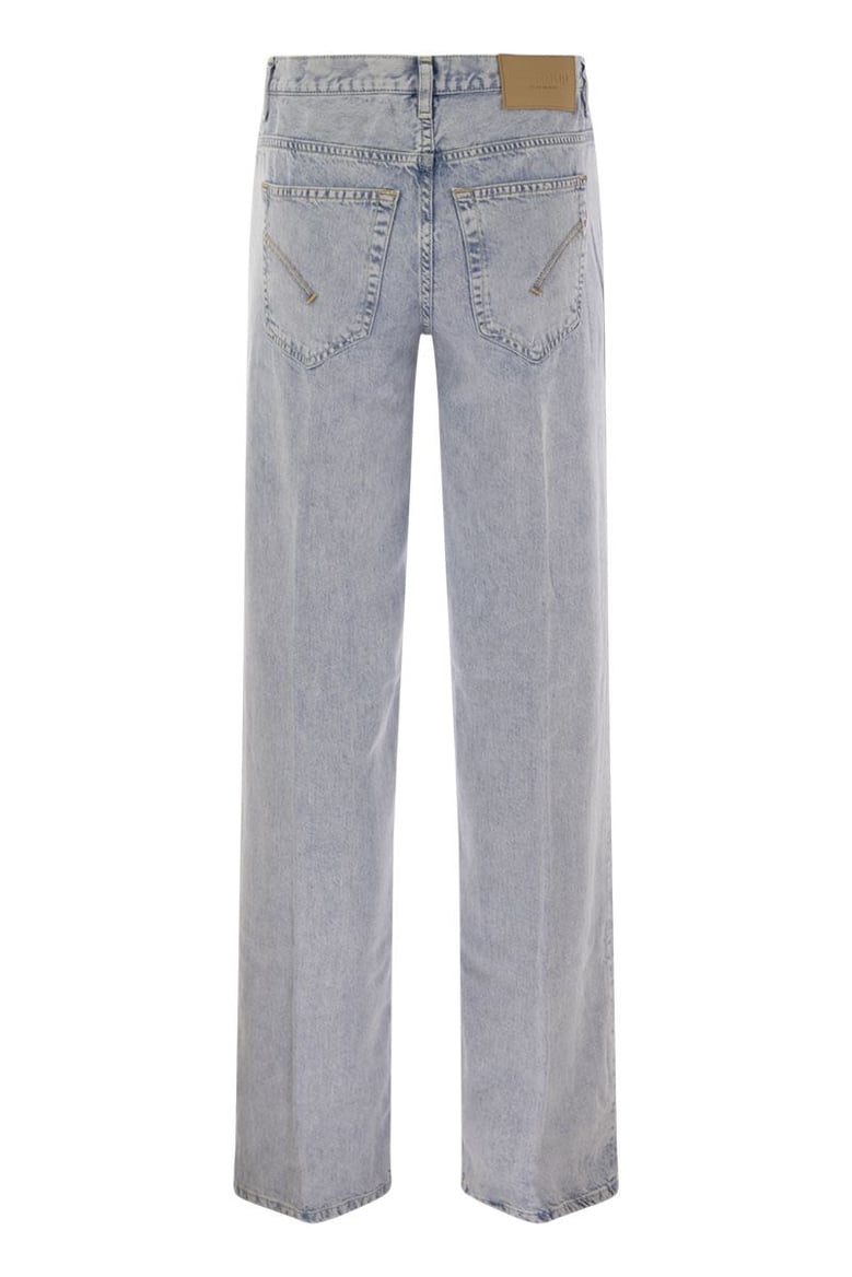 jacklyn - wide-leg jeans in fixed denim lyocell by Selfnex