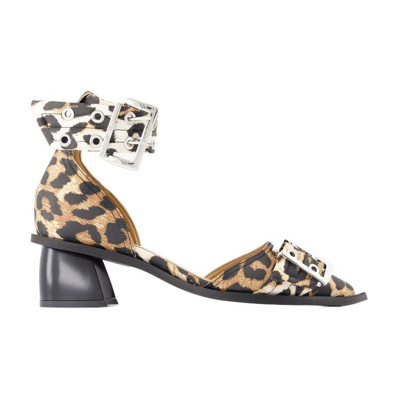 feminine open cut pumps by Selfnex