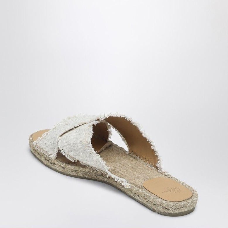 white palmera slip-on by Selfnex