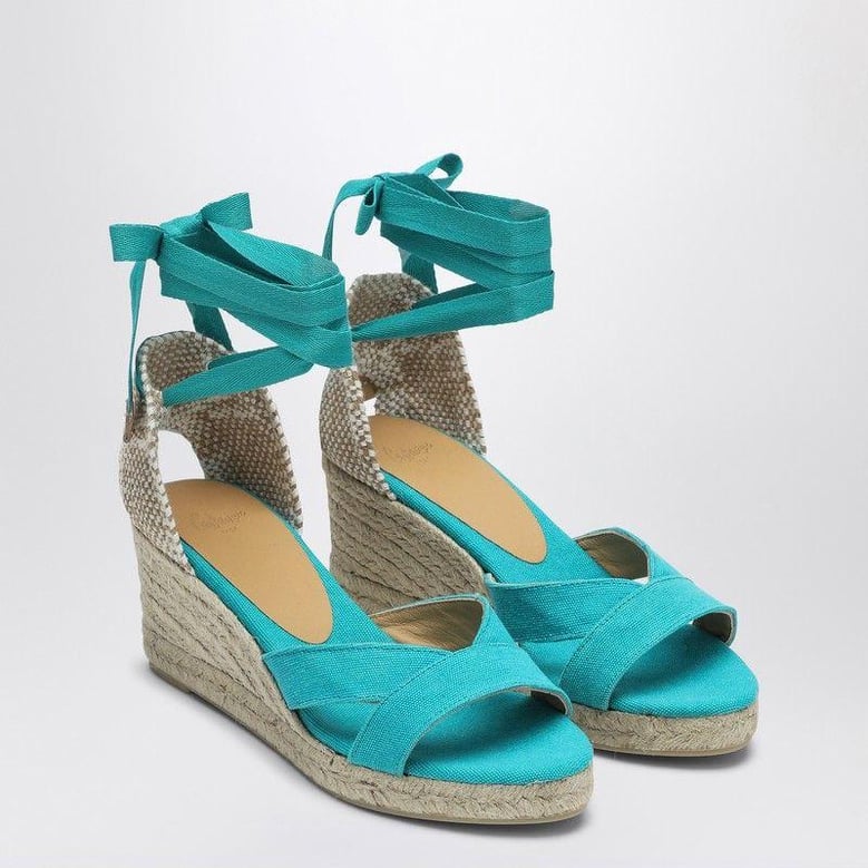 bailey aquamarine espadrilles by Selfnex