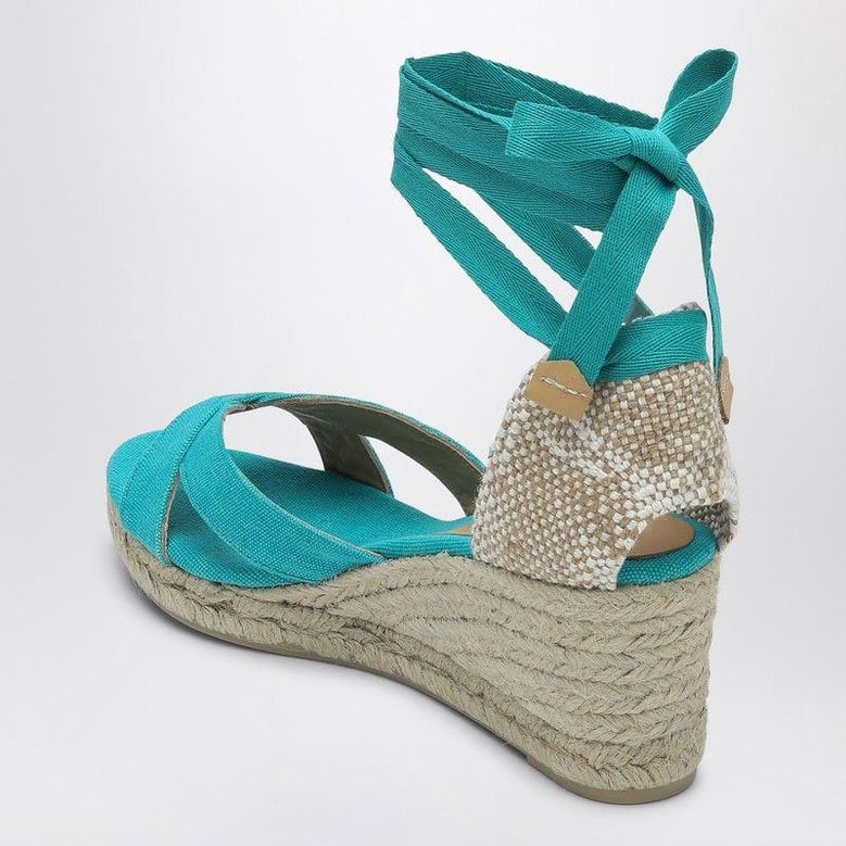 bailey aquamarine espadrilles by Selfnex