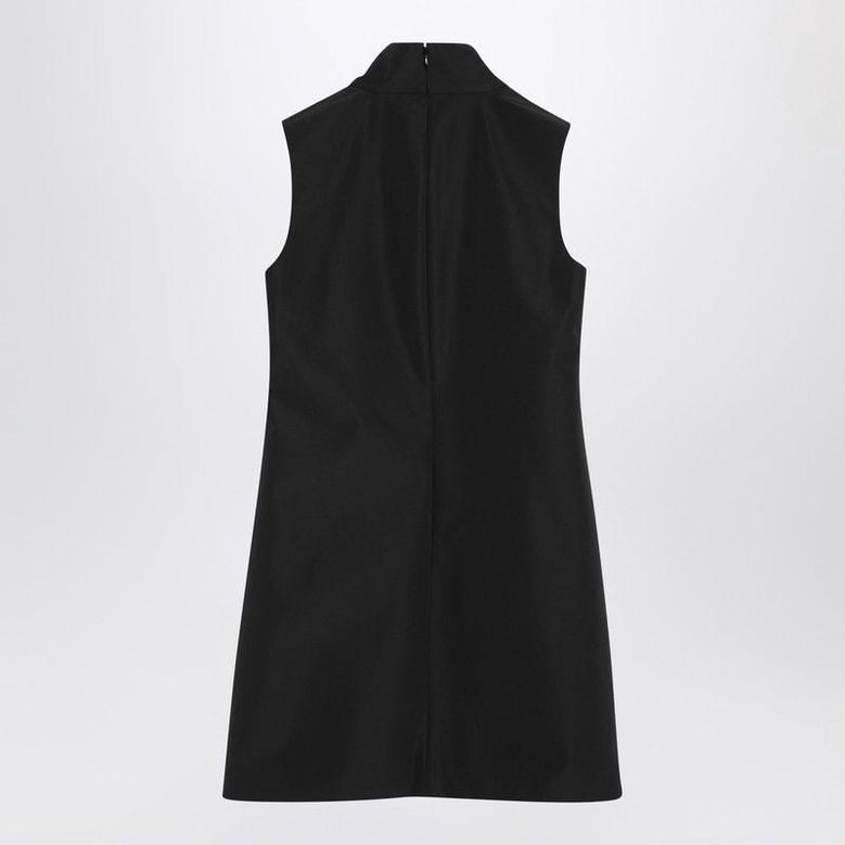 black mini dress with bow by Selfnex