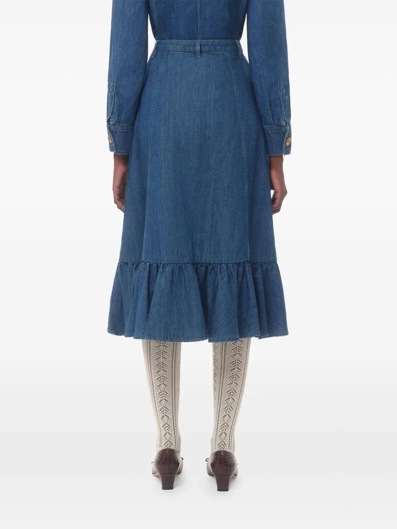 denim skirt by Selfnex