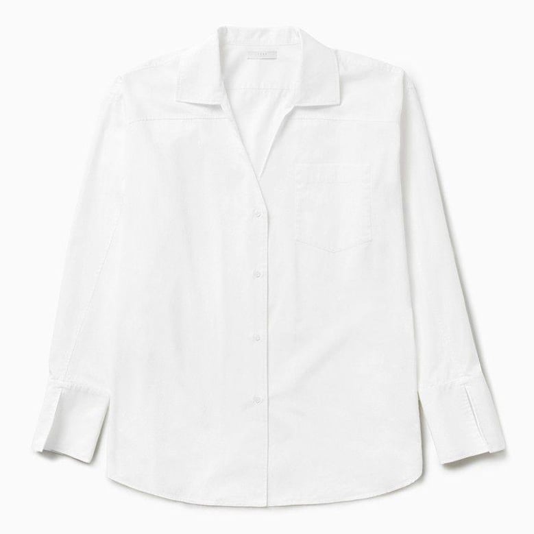 shirt l/s dress white by Selfnex