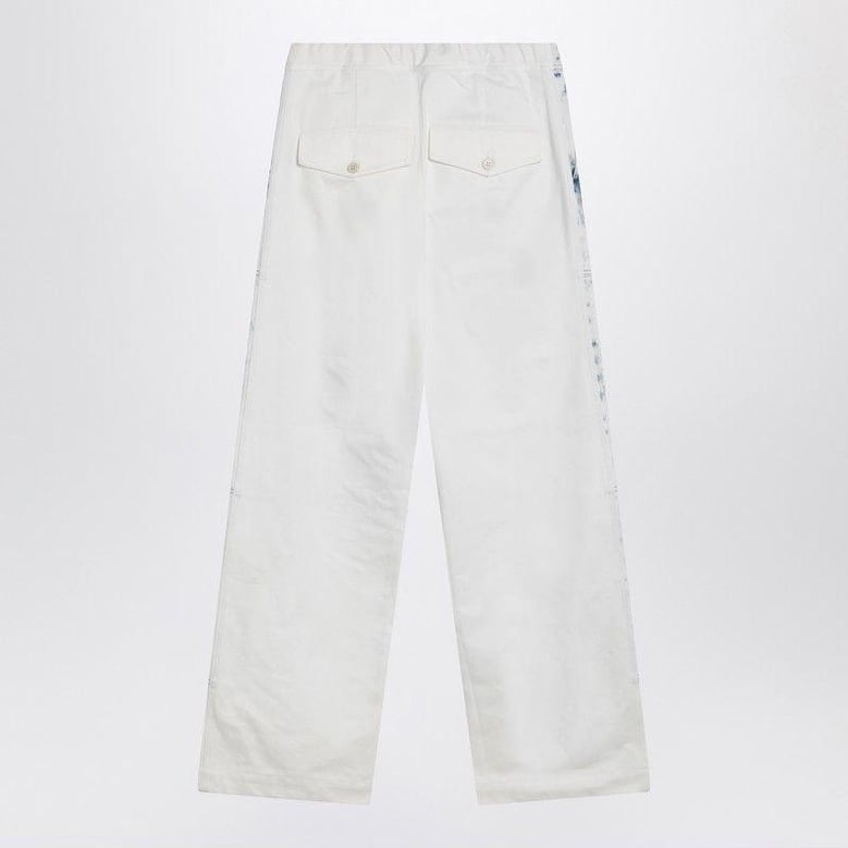 light blue jeans with drawstring by Selfnex