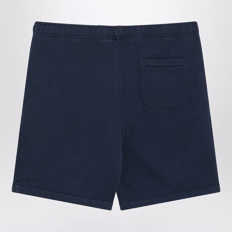 navy blue bermuda shorts in cotton by Selfnex
