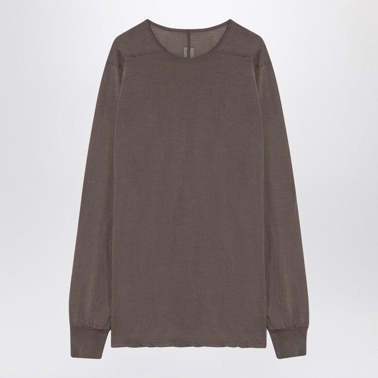 dust-coloured t-shirt in cotton by Selfnex