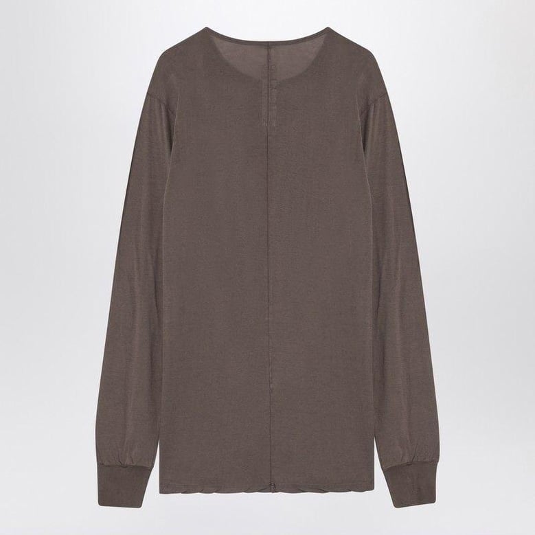 dust-coloured t-shirt in cotton by Selfnex